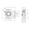 Ami Bearings SINGLE ROW BALL BEARING, 20MM STAINLESS SET SCREW STAINLESS WIDE SLOT TAKE-UP MUCST204 - alternate 2
